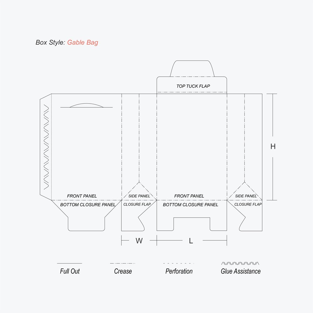Gable-Bag-Dieline-Template