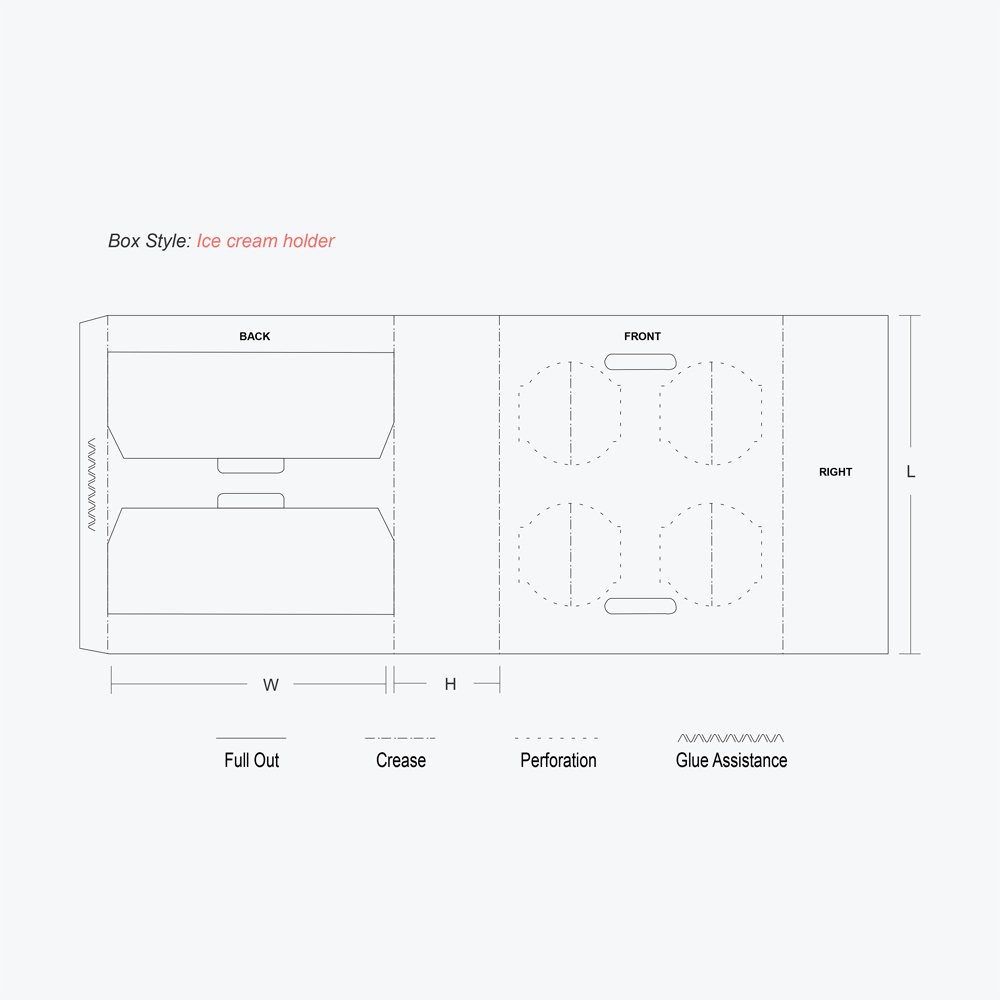 Ice-Cream-Cone-Holder-Dieline-Template